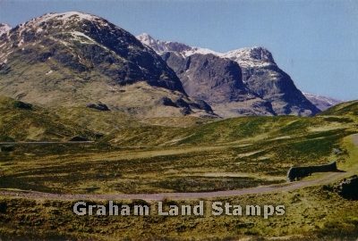 Postcard - The Three Sisters, Glencoe