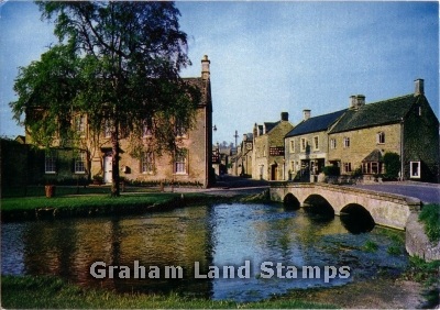 Postcard - River Windrush, Bourton-on-the-Water, Gloucestershire