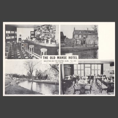 Postcard - The Old Manse Hotel, Bourton-on-the-Water