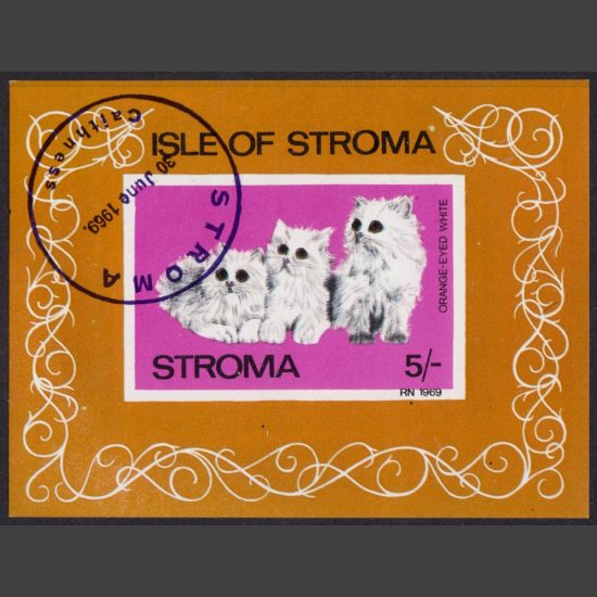Stroma 1969 Cats Sheetlet (5s)