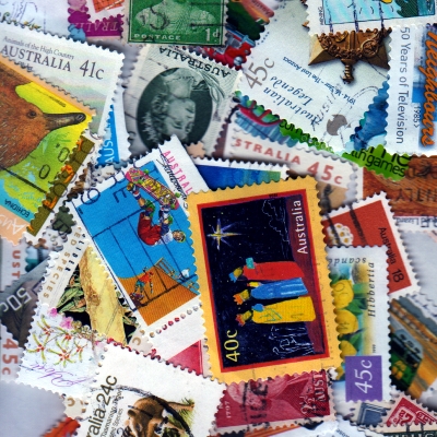 Australia – 100 Different Used Stamps – Lot 4