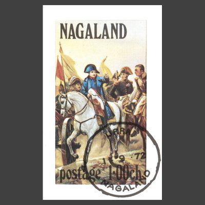 Nagaland 1972 Napoleon Sheetlet (1ch, CTO)
