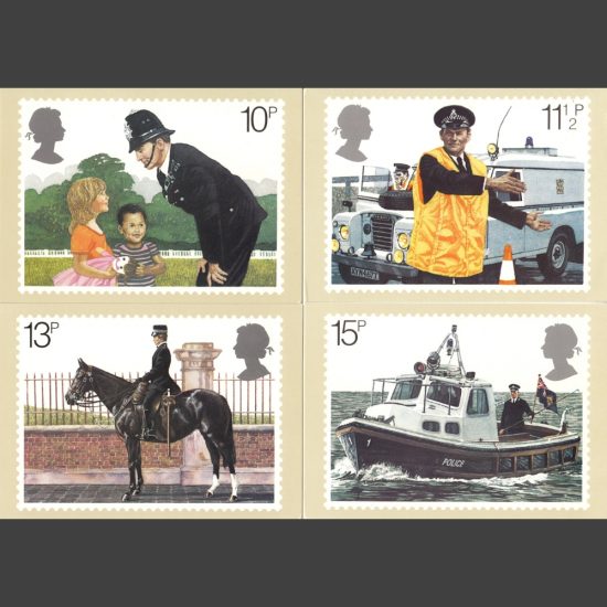 Postcards - Royal Mail PHQ 39 1979 Police (4v)