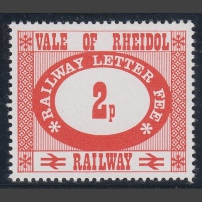Vale of Rheidol Railway 1973 2p Definitive (U/M)