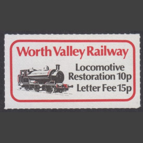 Keighley and Worth Valley Railway 1980 15+10p Locomotive Restoration (U/M)