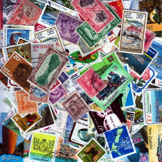 New Zealand - 100 Different Used Stamps - Lot 1