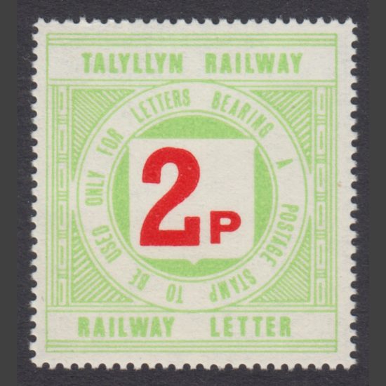 Talyllyn Railway 1978 Definitive 2p (U/M)