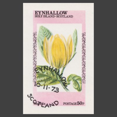 Eynhallow / Holy Island 1973 Flower Sheetlet (50p)