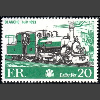 Ffestiniog Railway 1981 20p Blanche Definitive (U/M)