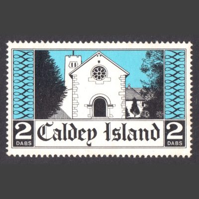 Caldey Island 1973 Monastery Church (2 Dabs, U/M)