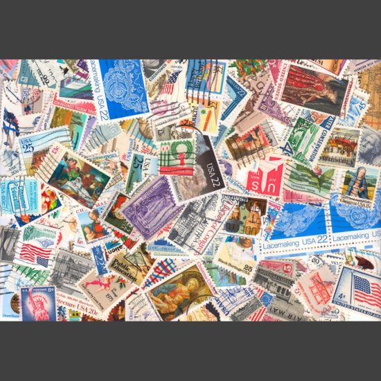 United States - Collection of 400 Different Used Stamps (Lot 1)