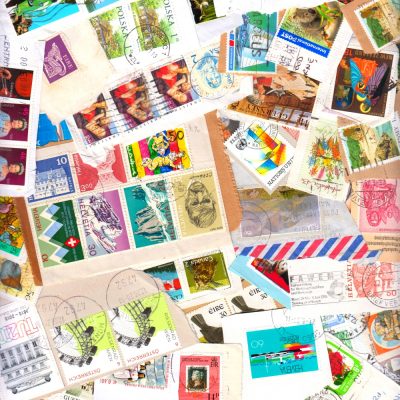50g World Kiloware - On-Paper Mix of 150+ Stamps