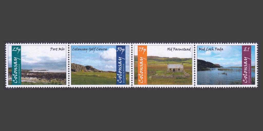 2019 "Colonsay Landscapes" stamps