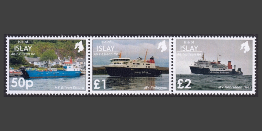 2019 Islay issue featuring the MV Hebridean Isles, which serves Colonsay