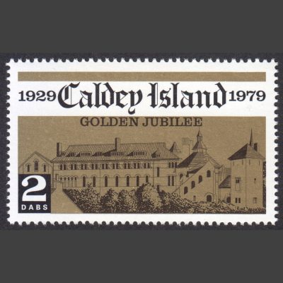 Caldey Island 1980 Caldey Abbey (2 Dabs, U/M)
