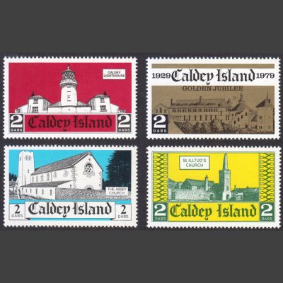 Caldey Island 1976-2001 Collection of Four Stamp Issues (U/M)