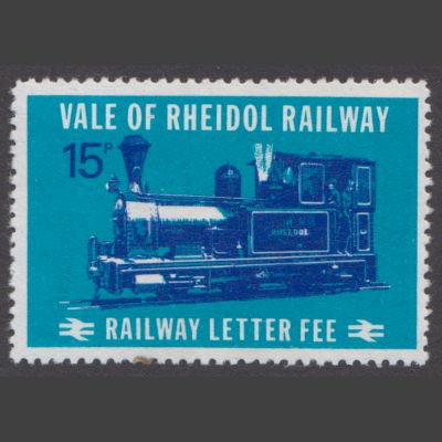 Vale of Rheidol Railway 1975 15p Definitive (U/M)