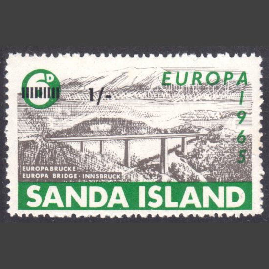 Sanda Island 1965 1s Europa Stamp (U/M)