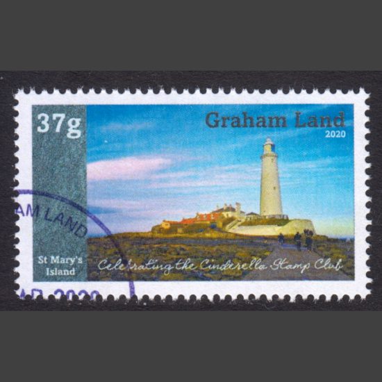 Graham Land 2020 Islands of the United Kingdom (Issue 3) for Cinderella Stamp Club (37g, CTO)