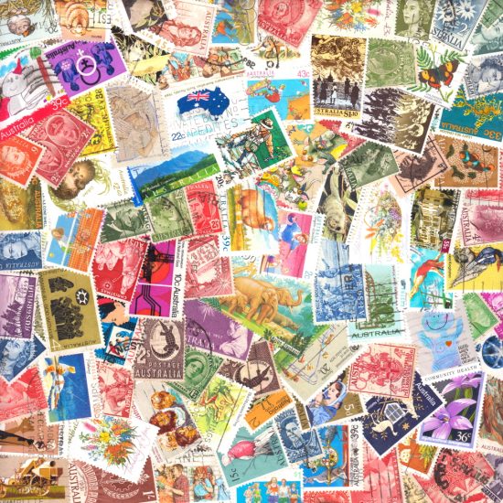Australia - 100 Different Used Stamps
