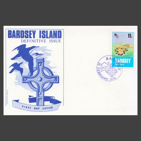 Bardsey 1979 11p Definitive on First Day Cover (FDC)