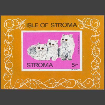 Stroma 1969 Cats Sheetlet (5s, U/M)