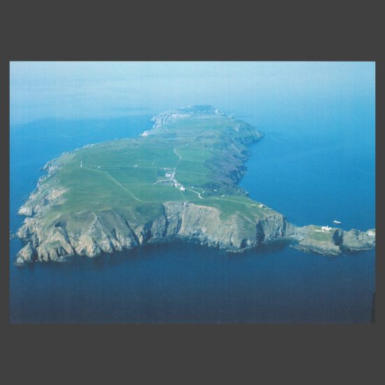 Postcard - Lundy Aerial View, c.1980s