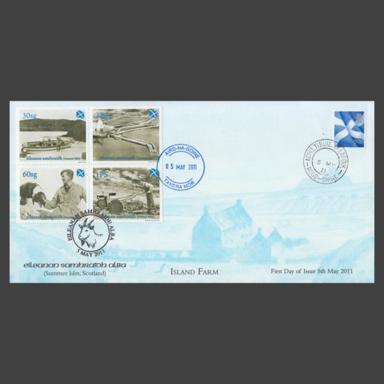 Summer Isles 2011 Island Farm First Day Cover (FDC 4v, 30sg to 1PS)