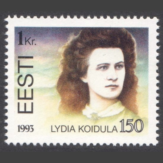 Estonia 1993 150th Birth Anniversary of Lydia Koidula (SG 230, U/M)