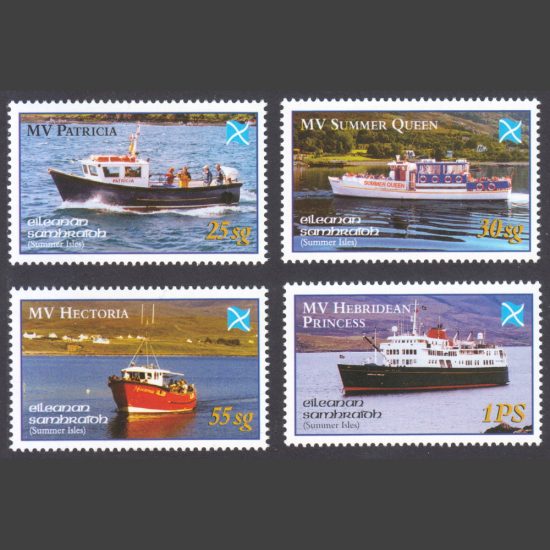 Summer Isles 2003 The Sea Road to the Isles (4v, 25sg to 1PS, U/M)