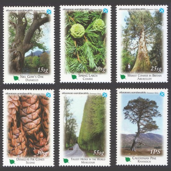 Summer Isles 2001 Perthshire - Big Tree Country (6v, 15sg to 1PS, U/M)