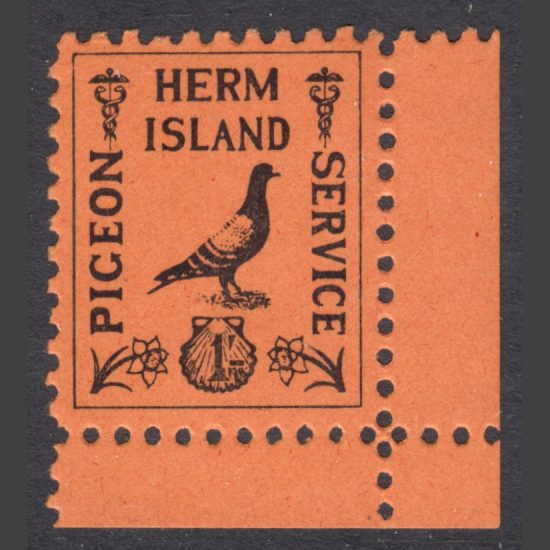 Herm Island 1949 Pigeon Post Service (1s, U/M)