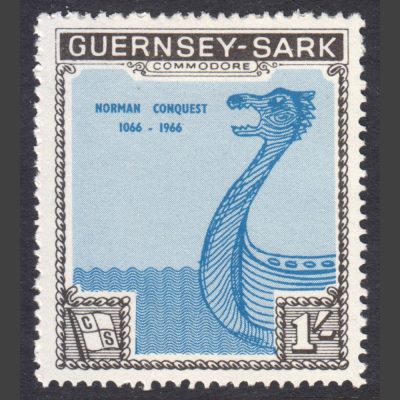 Guernsey-Sark Commodore Shipping 1966 Norman Conquest - Battle of Hastings (1s, U/M)