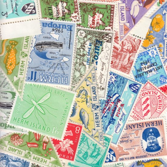 Herm Island 25 Different Stamps (Mounted Mint)