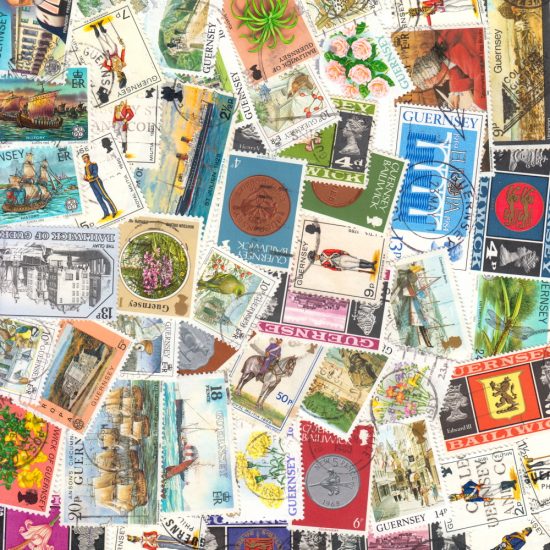Guernsey - 50 Different Used Stamps