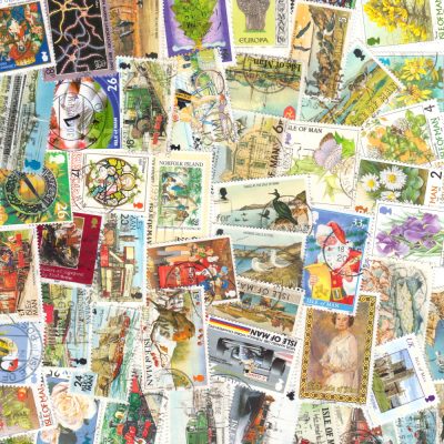 Isle of Man - 50 Different Used Stamps