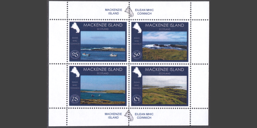 The new Mackenzie Island stamp issue