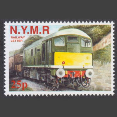 North Yorkshire Moors Railway 1999 25p 40th Anniversary of Class 24 Diesel No. D5032 Helen Turner (U/M)