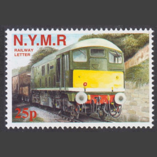 North Yorkshire Moors Railway 1999 25p 40th Anniversary of Class 24 Diesel No. D5032 Helen Turner (U/M)