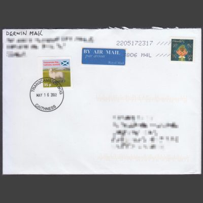 Transcamster Bog 2016 35p Sheep Used on Cover in 2022