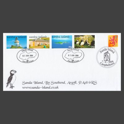 Sanda 2004 Island Scenes Definitives First Day Cover (FDC)