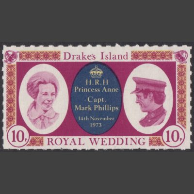 Drake's Island 1973 Royal Wedding (10p, U/M)