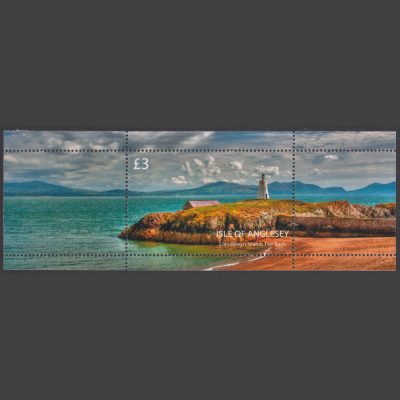 Llanddwyn Island / Anglesey 2021 Tŵr Bach Lighthouse Perforate Miniature Sheet (£3, U/M)