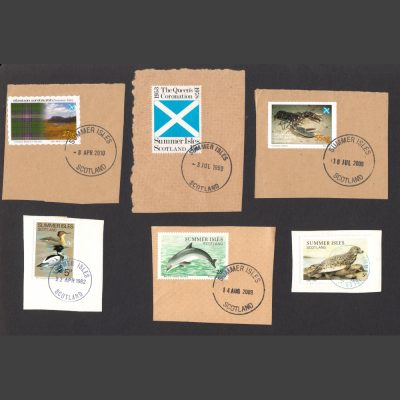 Summer Isles Selection of Stamps Used on Piece