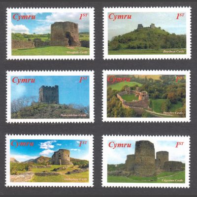 Cymru/Wales 2003 Welsh Castles (Series 4) (6x 1st, U/M)