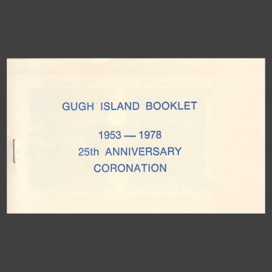 Gugh Island 1978 25th Anniversary of the Coronation - Sea Thistle Booklet