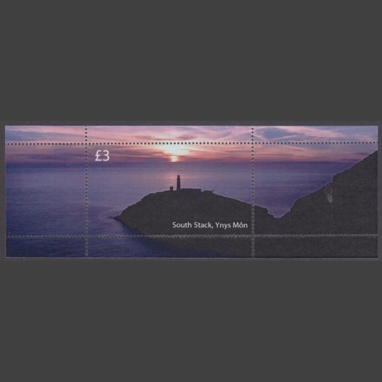 Anglesey 2023 South Stack Perforate Miniature Sheet (£3, U/M)