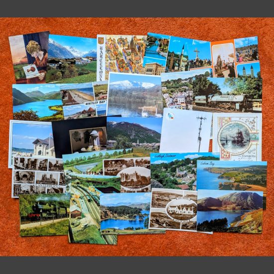 Postcards - Surprise Lot of 25 Different - Topograpical and More - Example Lot Shown