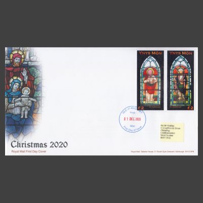 Anglesey 2020 Christmas Perforate Issue First Day Cover (FDC)