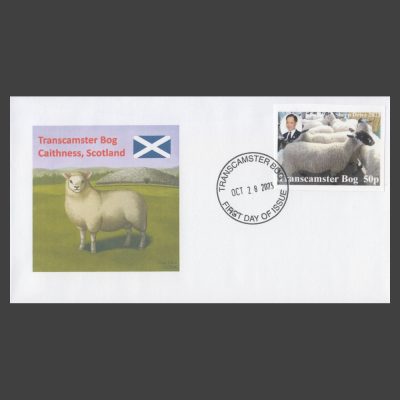 Transcamster Bog 2023 London Sheep Drive First Day Cover (FDC)